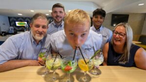 Evolve Document Solutions Testing Gin at Hopfest