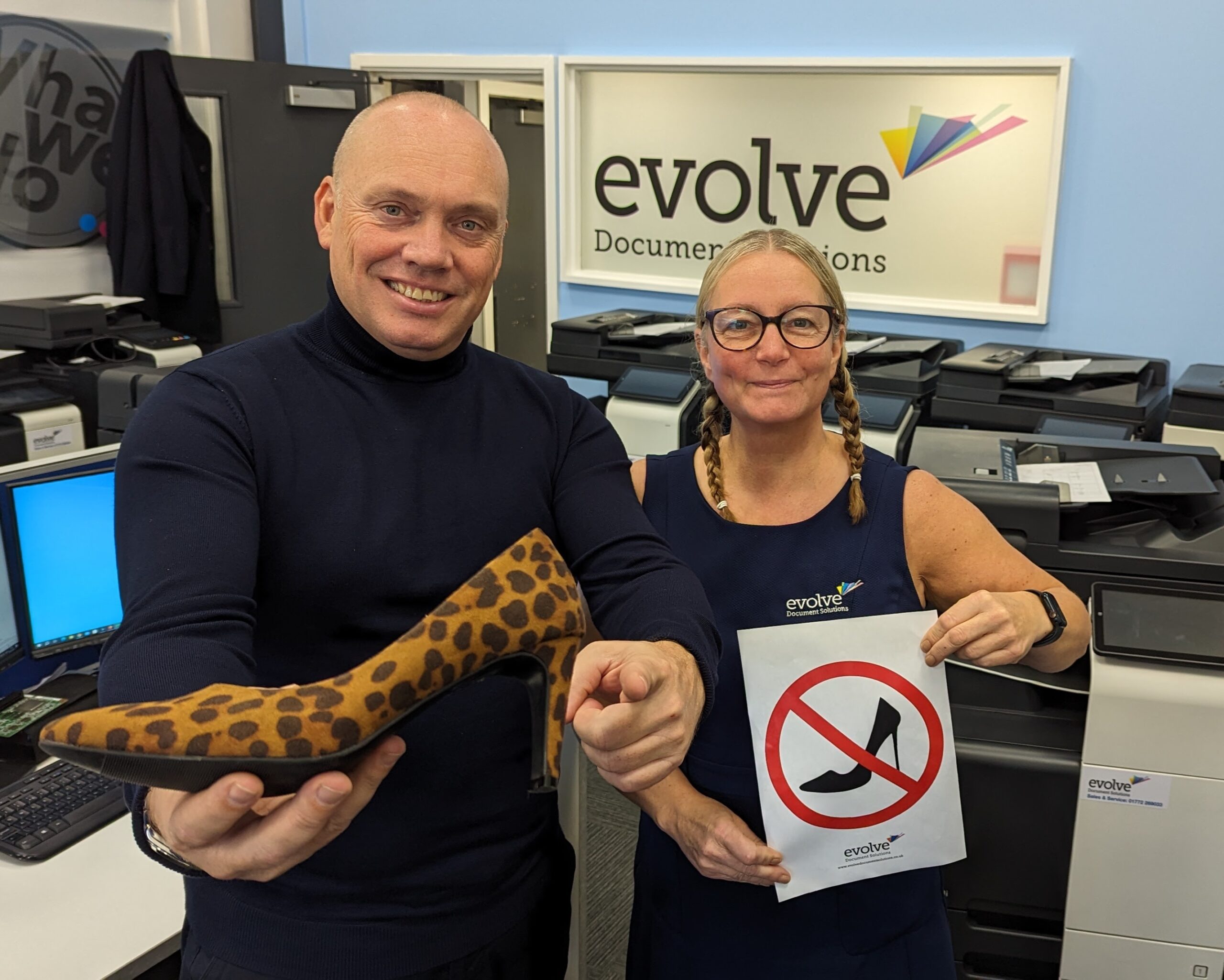 Evolve Document Solutions Make Stiletto Warning