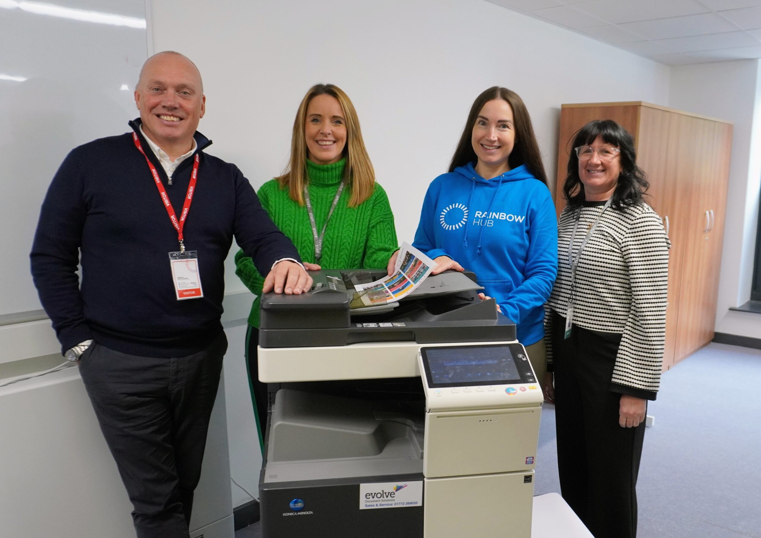 Rainbow Hub copiers for causes