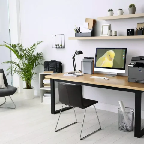 Konica Minolta desk-based photocopier UK home office