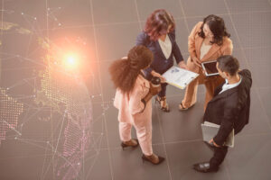 Image showing steps for trends affecting administrative professionals in 2025